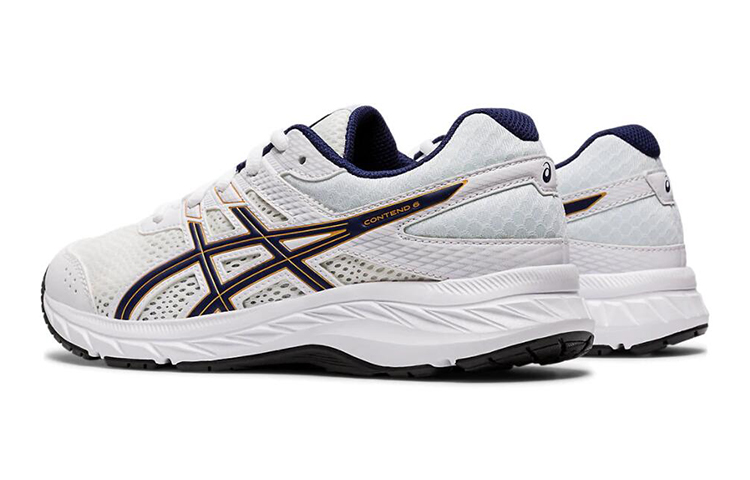 Lookbook (JR) ASICS Gel-Contend 6 Blauw Wit 1014A086-100