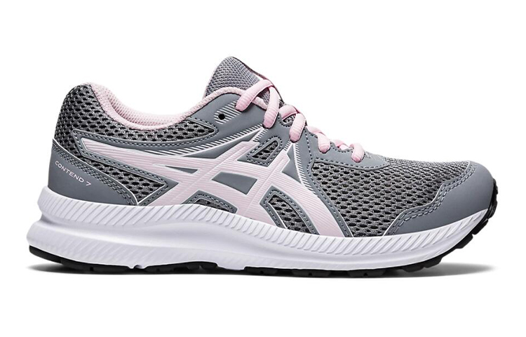 Order Asics Contend 7 (GS) 防滑透氣 低筒運動跑步鞋 灰