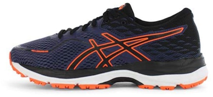 (Youth) ASICS Gel-Cumulus 19 'Midnight Blue-Orange' C742N-4990 (Youth) ASICS Gel-Cumulus 19 'Midnight Blue-Orange' C742N-4990