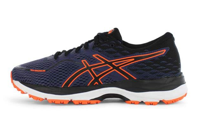 (Youth) ASICS Gel-Cumulus 19 'Midnight Blue-Orange' C742N-4990