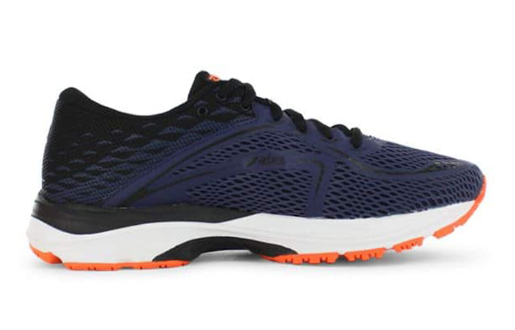 Order (JR) ASICS Gel-Cumulus 19 'Azul Medianoche-Naranja' C742N-4990