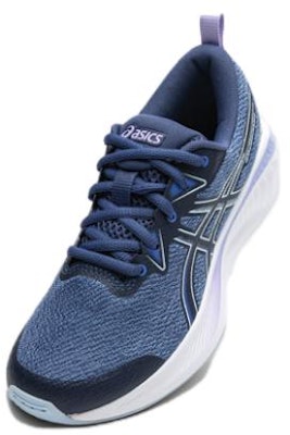 童鞋 Asics 舒適百搭 減震耐磨 低筒 兒童跑步鞋 藍白 Lookbook 童鞋 Asics 舒適百搭 減震耐磨 低筒 兒童跑步鞋 藍白