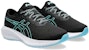 (JR) ASICS Gel-Excite 10 Hitam Biru Cyan Terang 1014A298-006