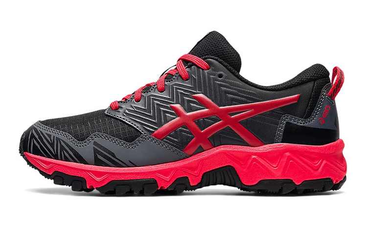 (Youth) ASICS Gel-Fuji Trabuco 8 'Black Electric Red' 1014A137-010