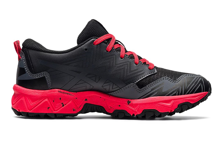 Order (Youth) ASICS Gel-Fuji Trabuco 8 'Black Electric Red' 1014A137-010
