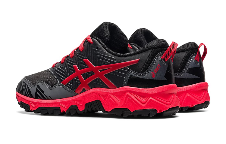 Shop (Youth) ASICS Gel-Fuji Trabuco 8 'Black Electric Red' 1014A137-010