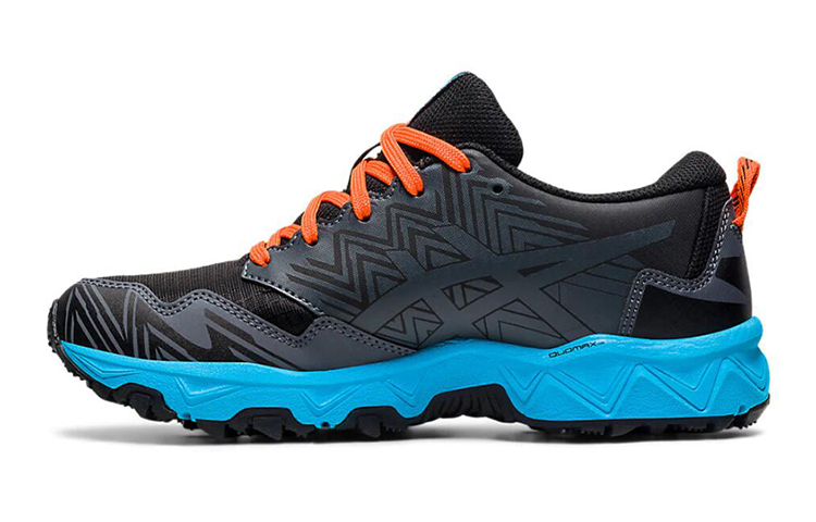 (Youth) ASICS Gel-Fuji Trabuco 8 Black/Blue/Orange 1014A137-004
