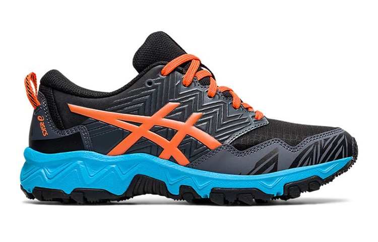 Order (Youth) ASICS Gel-Fuji Trabuco 8 Black/Blue/Orange 1014A137-004