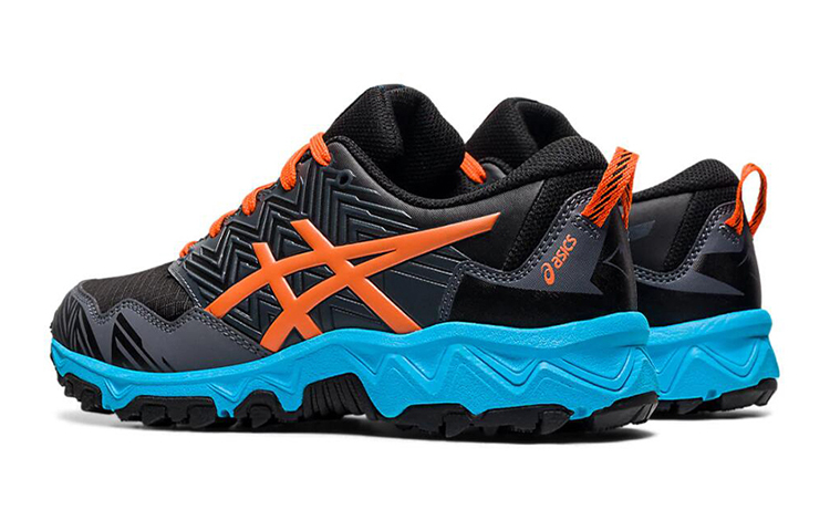 Lookbook (Youth) ASICS Gel-Fuji Trabuco 8 Black/Blue/Orange 1014A137-004