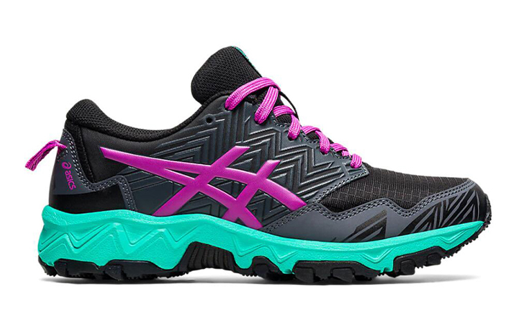 Order (Youth) ASICS Gel-Fuji Trabuco 8 Black/Green/Purple 1014A137-003