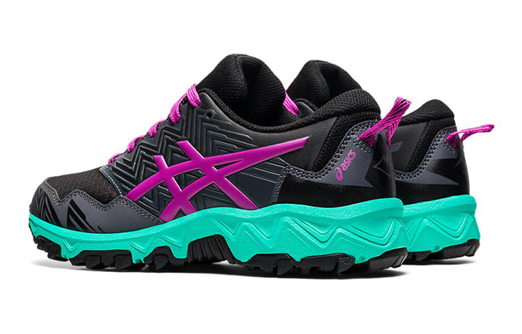 Lookbook (Youth) ASICS Gel-Fuji Trabuco 8 Black/Green/Purple 1014A137-003