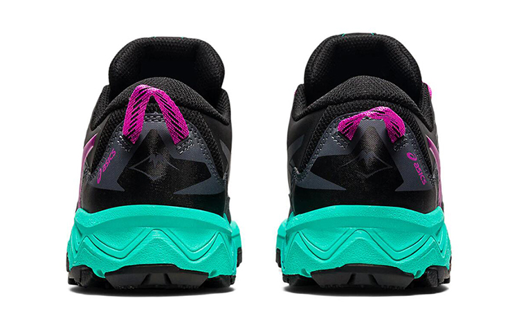 Shop (Youth) ASICS Gel-Fuji Trabuco 8 Black/Green/Purple 1014A137-003