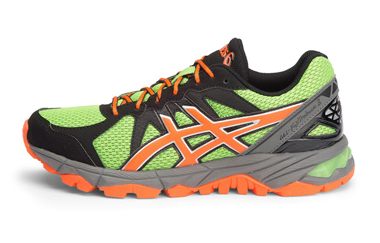 (Youth) ASICS GEL-FujiTrabuco 3 'Black Green Orange' C432N-8530