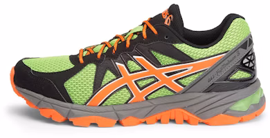 (Youth) ASICS GEL-FujiTrabuco 3 'Black Green Orange' C432N-8530 (Youth) ASICS GEL-FujiTrabuco 3 'Black Green Orange' C432N-8530