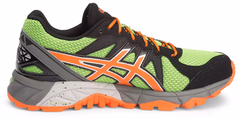 (Youth) ASICS GEL-FujiTrabuco 3 'Black Green Orange' C432N-8530 Order (Youth) ASICS GEL-FujiTrabuco 3 'Black Green Orange' C432N-8530