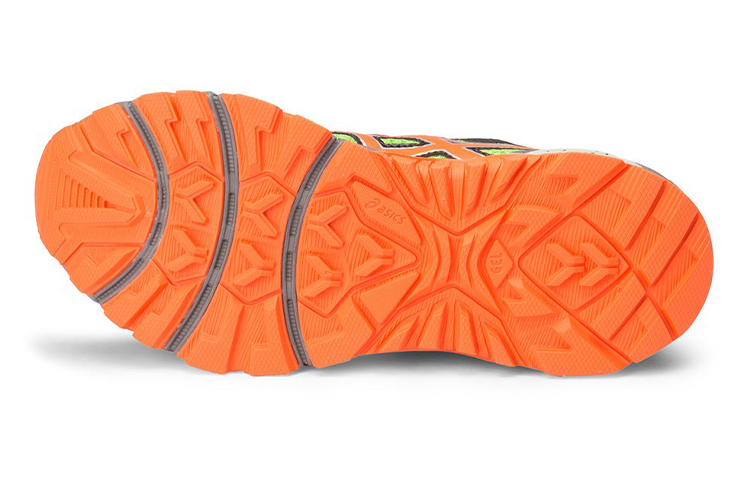 Shop (Youth) ASICS GEL-FujiTrabuco 3 'Black Green Orange' C432N-8530