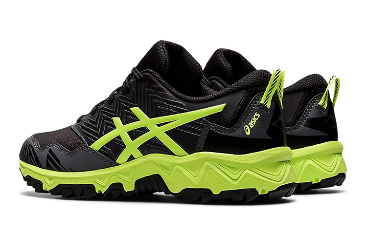 Shop (Youth) ASICS GEL-FujiTrabuco 8 'Black Green' 1014A137-903