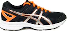 Order (JR) ASICS Gel-Galaxy 8 'Hitam Perak Oren' C520N-9993