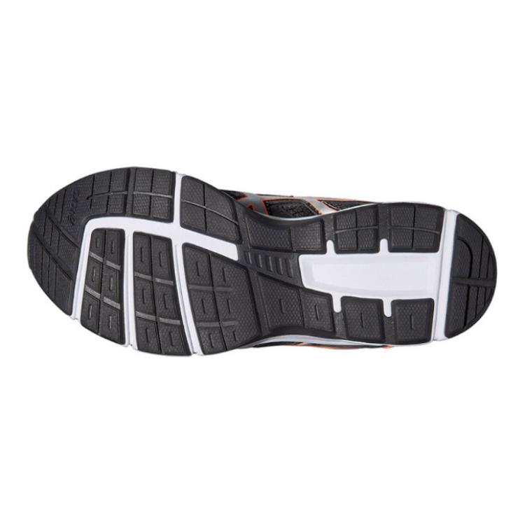 Shop (JR) ASICS Gel-Galaxy 8 'Hitam Perak Oren' C520N-9993