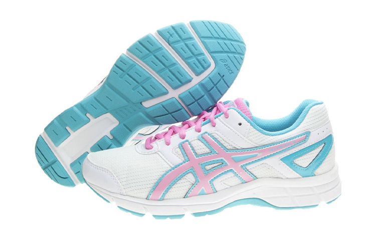 Shop 大童 Asics Gel-Galaxy 8 低幫跑步鞋 白粉