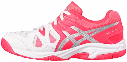 (Youth) ASICS Gel-Game 5 'White Red' C502Y-0120 (Youth) ASICS Gel-Game 5 'White Red' C502Y-0120