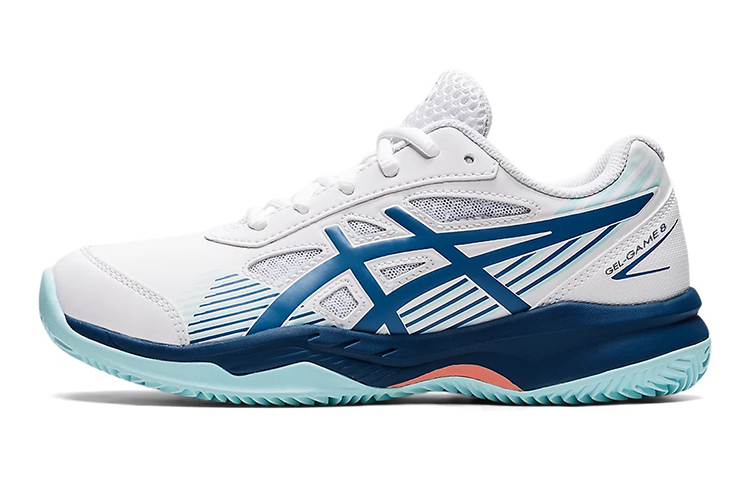 (Youth) ASICS Gel-Game 8 'White Blue' 1044A024-105