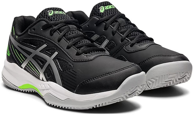(Youth) ASICS Gel-Game 8 Clay 'Black Silver' 1044A024-004 Lookbook (Youth) ASICS Gel-Game 8 Clay 'Black Silver' 1044A024-004