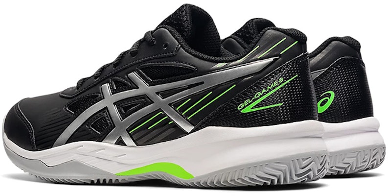 (Youth) ASICS Gel-Game 8 Clay 'Black Silver' 1044A024-004 Shop (Youth) ASICS Gel-Game 8 Clay 'Black Silver' 1044A024-004