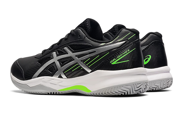Shop (Youth) ASICS Gel-Game 8 Clay 'Black Silver' 1044A024-004