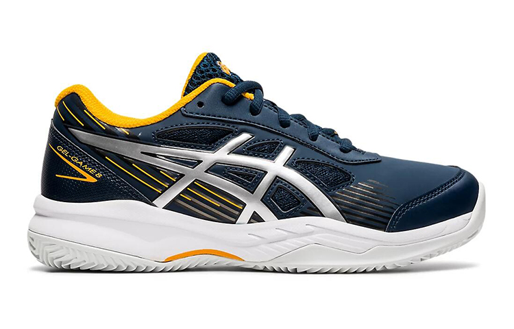 Order Asics Gel-Game 8 Clay /OC (GS) 深藍銀 跑步鞋