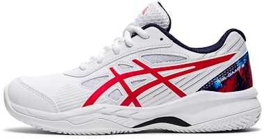(Youth) ASICS Gel-Game 8 Clay OC L.E. 'White Red' 1044A047-110 (Youth) ASICS Gel-Game 8 Clay OC L.E. 'White Red' 1044A047-110