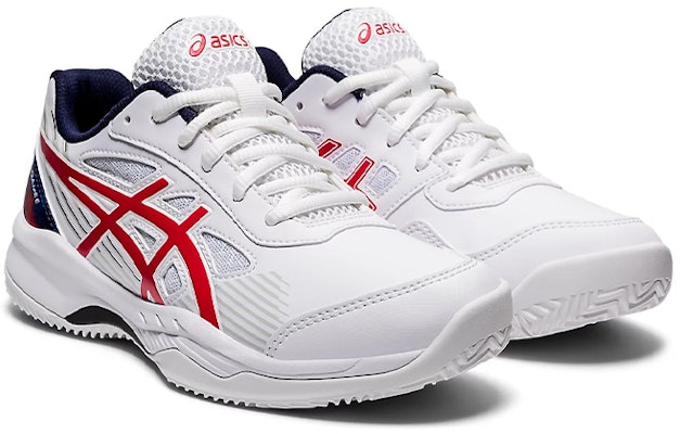 (Youth) ASICS Gel-Game 8 Clay OC L.E. 'White Red' 1044A047-110 Lookbook (Youth) ASICS Gel-Game 8 Clay OC L.E. 'White Red' 1044A047-110