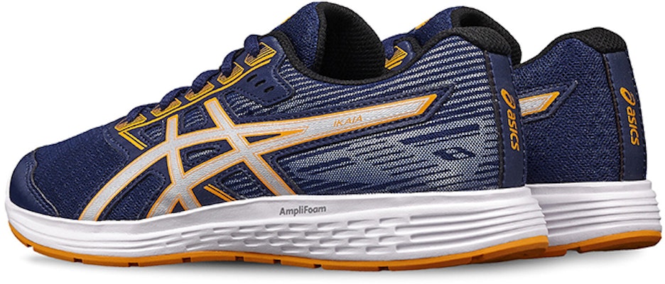 (Youth) ASICS Gel-Ikaia 8 'Navy Yellow' 1014A073-402 Shop (Youth) ASICS Gel-Ikaia 8 'Navy Yellow' 1014A073-402