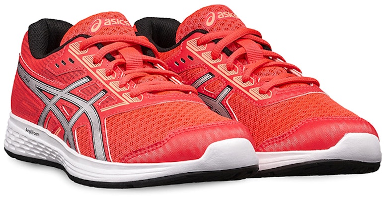 大童 Asics Gel-Ikaia 8 耐磨防滑 緩衝運動跑步鞋 日出紅銀 Lookbook 大童 Asics Gel-Ikaia 8 耐磨防滑 緩衝運動跑步鞋 日出紅銀