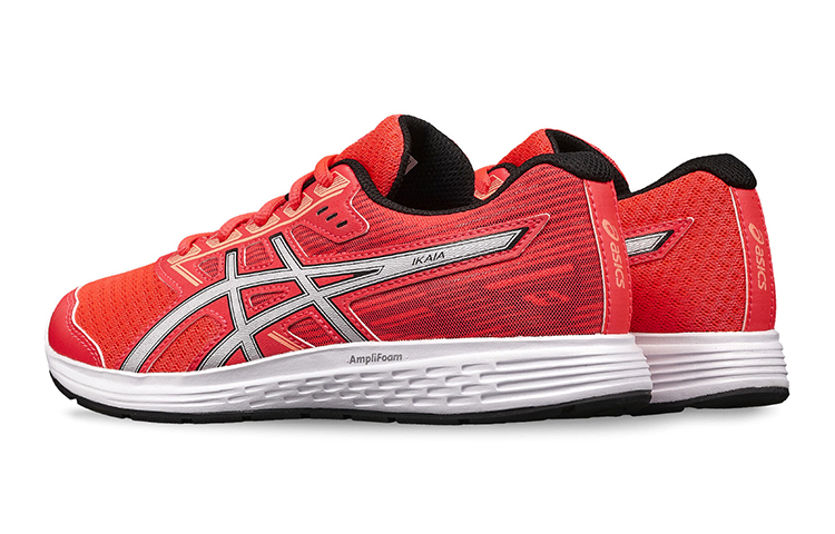 Shop (JR) (ユース) ASICS ゲル イカイア 8 'サンライズ レッド シルバー' 1014A073-702 1014A073-702