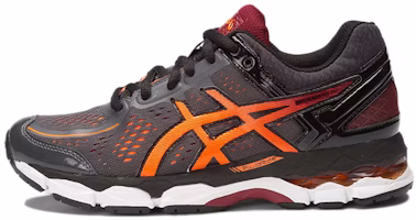 (Youth) ASICS Gel-Kayano 22 'Black Grey Orange' C554N-1630 (Youth) ASICS Gel-Kayano 22 'Black Grey Orange' C554N-1630