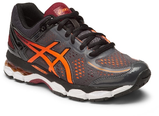 (JR) ASICS Gel-Kayano 22 'Hitam Abu-Oranye' C554N-1630 Lookbook (JR) ASICS Gel-Kayano 22 'Hitam Abu-Oranye' C554N-1630