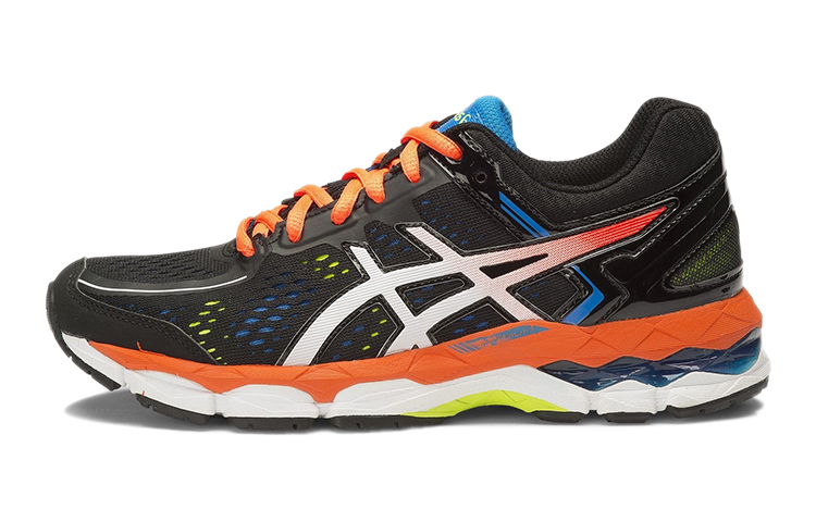 (Youth) ASICS Gel-Kayano 22 'Black Orange Red' C554N-9030