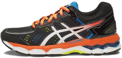 (Youth) ASICS Gel-Kayano 22 'Black Orange Red' C554N-9030 (Youth) ASICS Gel-Kayano 22 'Black Orange Red' C554N-9030