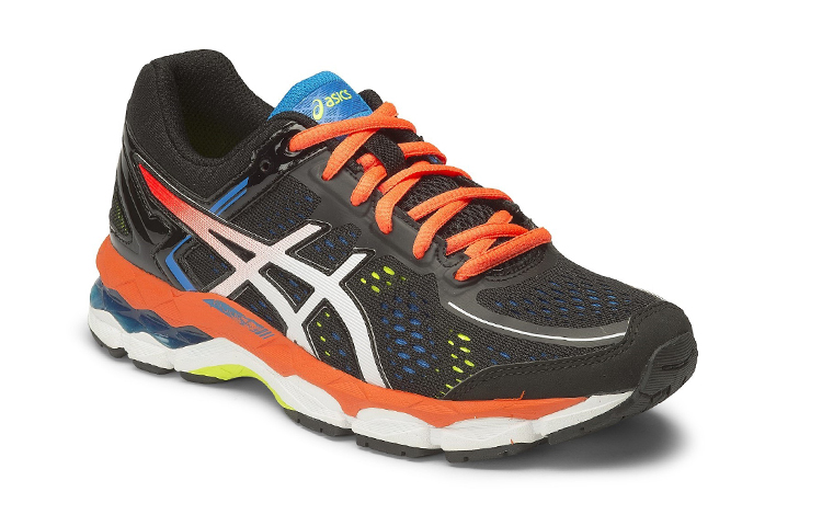 Lookbook (JR) ASICS Gel-Kayano 22 '黑橙红' 运动鞋 C554N-9030