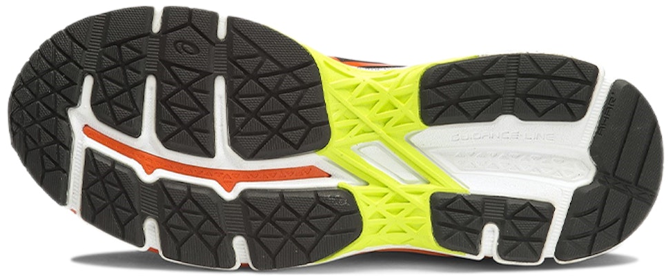 大童 Asics Gel-Kayano 22 舒適耐磨跑步鞋 黑橘紅 Shop 大童 Asics Gel-Kayano 22 舒適耐磨跑步鞋 黑橘紅