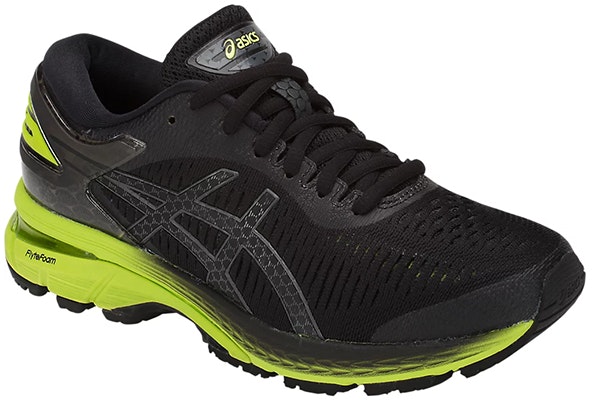 大童 Asics Gel-Kayano 25 緩震防滑 低幫運動跑步鞋 黑綠 Shop 大童 Asics Gel-Kayano 25 緩震防滑 低幫運動跑步鞋 黑綠