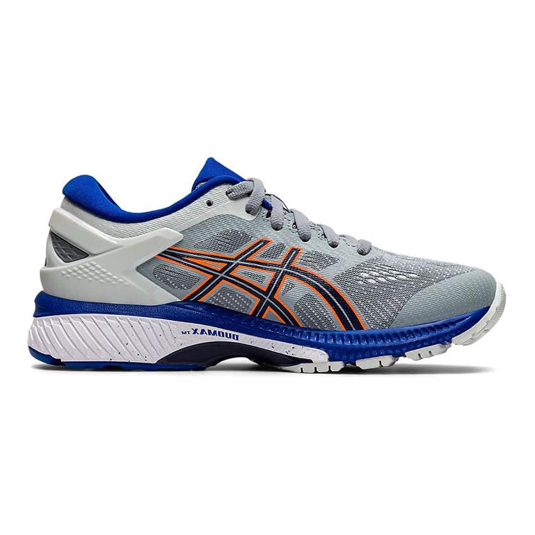 Order GS大童 Asics Gel-Kayano 26 灰藍色 跑步鞋