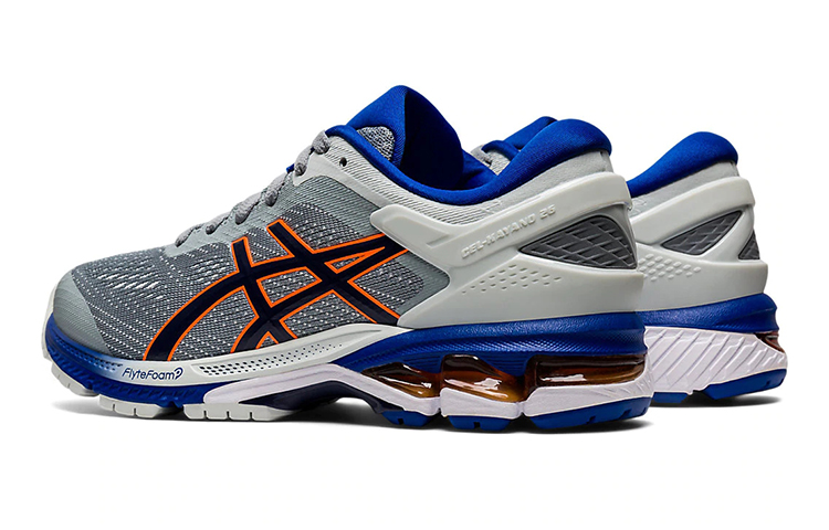 Shop GS大童 Asics Gel-Kayano 26 灰藍色 跑步鞋