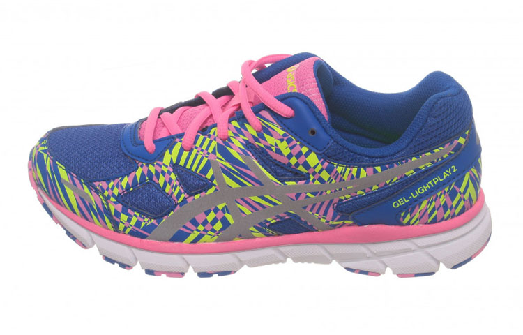 (Youth) ASICS Gel-Lightplay 2 'Blue Yellow Pink' C572N-4893