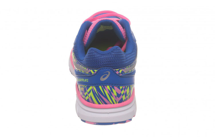 Shop (JR) ASICS Gel-Lightplay 2 ''Blu Giallo Rosa'' C572N-4893