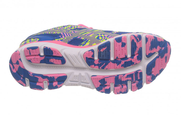 Purchase (JR) ASICS Gel-Lightplay 2 ''Blu Giallo Rosa'' C572N-4893