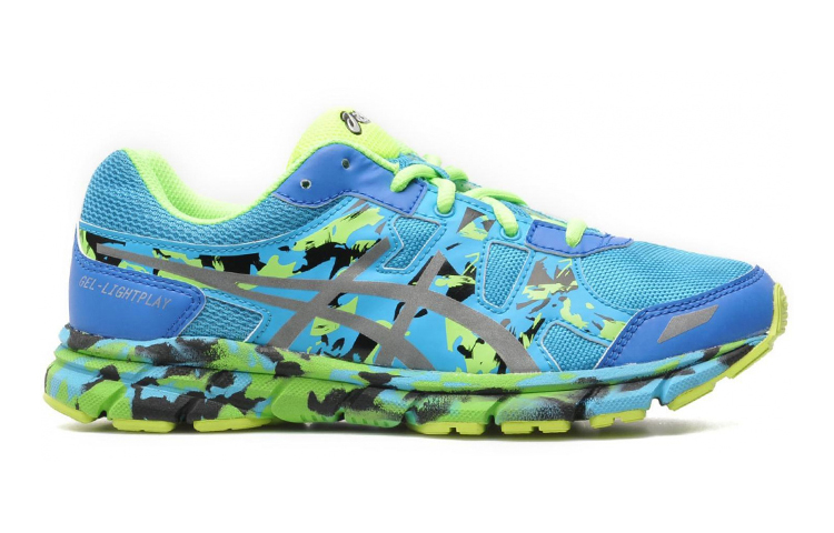 Order (JR) ASICS Gel-Lightplay 'Biru Kuning' C441N-6193