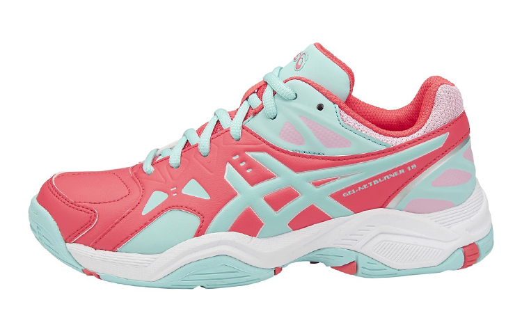 (Youth) ASICS Gel-Netburner 18 'Rose Pink Blue' C610Y-2067