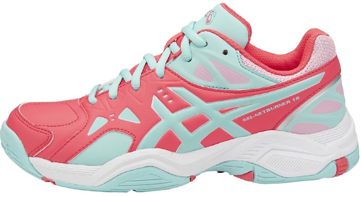 (Youth) ASICS Gel-Netburner 18 'Rose Pink Blue' C610Y-2067 Buy (Youth) ASICS Gel-Netburner 18 'Rose Pink Blue' C610Y-2067